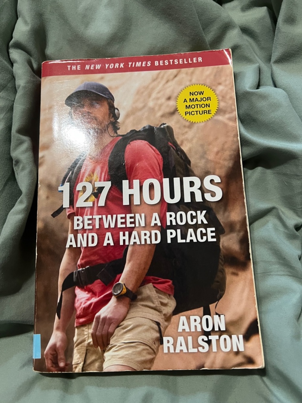 127 Hours by Aron Ralston - Red Cover Paperback